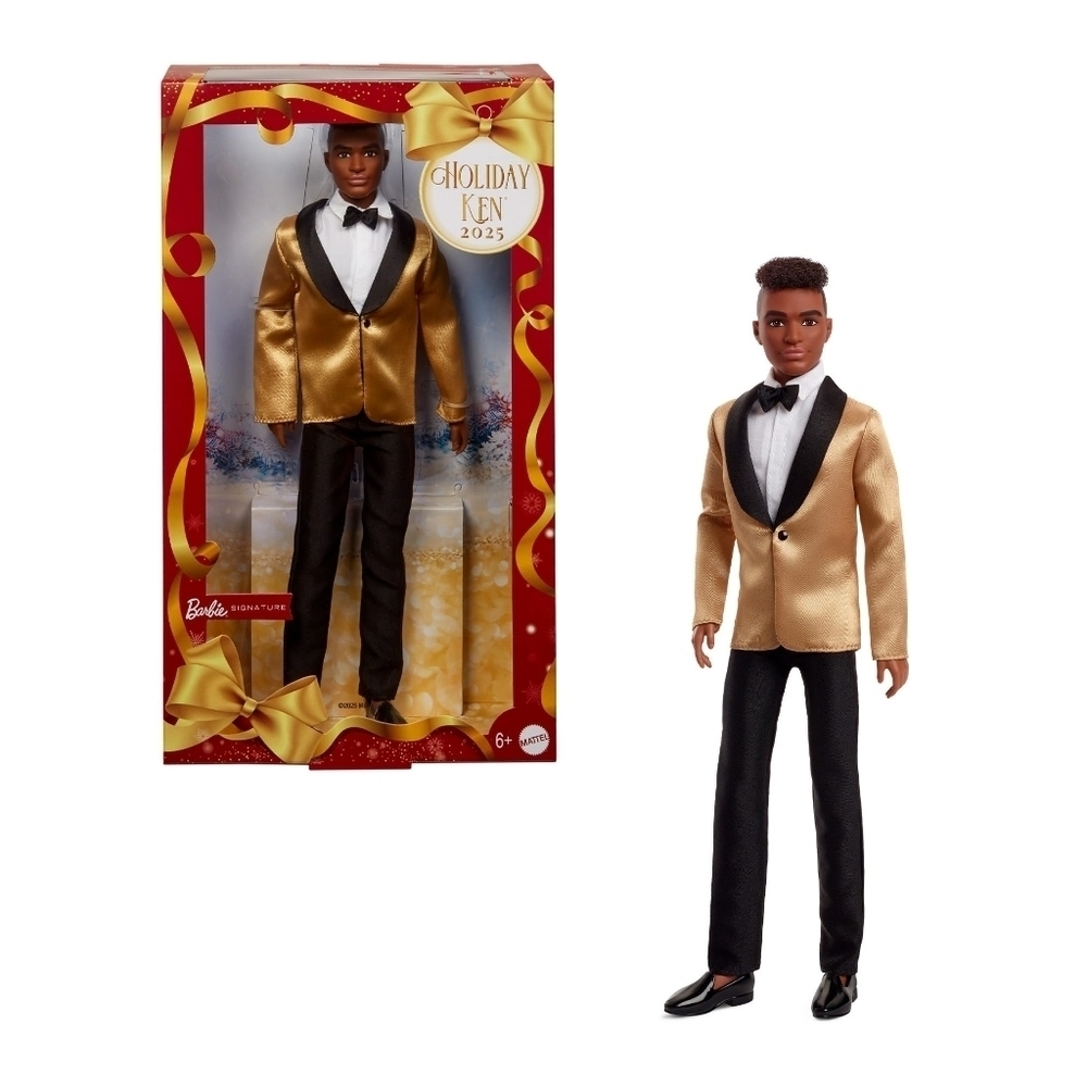 NWT Holiday Ken Doll Barbie Signature 2025 Barbie Doll NRFB NIB